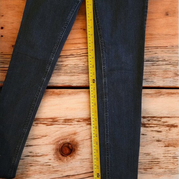 Hollister Dark Wash Skinny Jeans Size 3R (26/31) – Contrast Stitching - Picture 8 of 11
